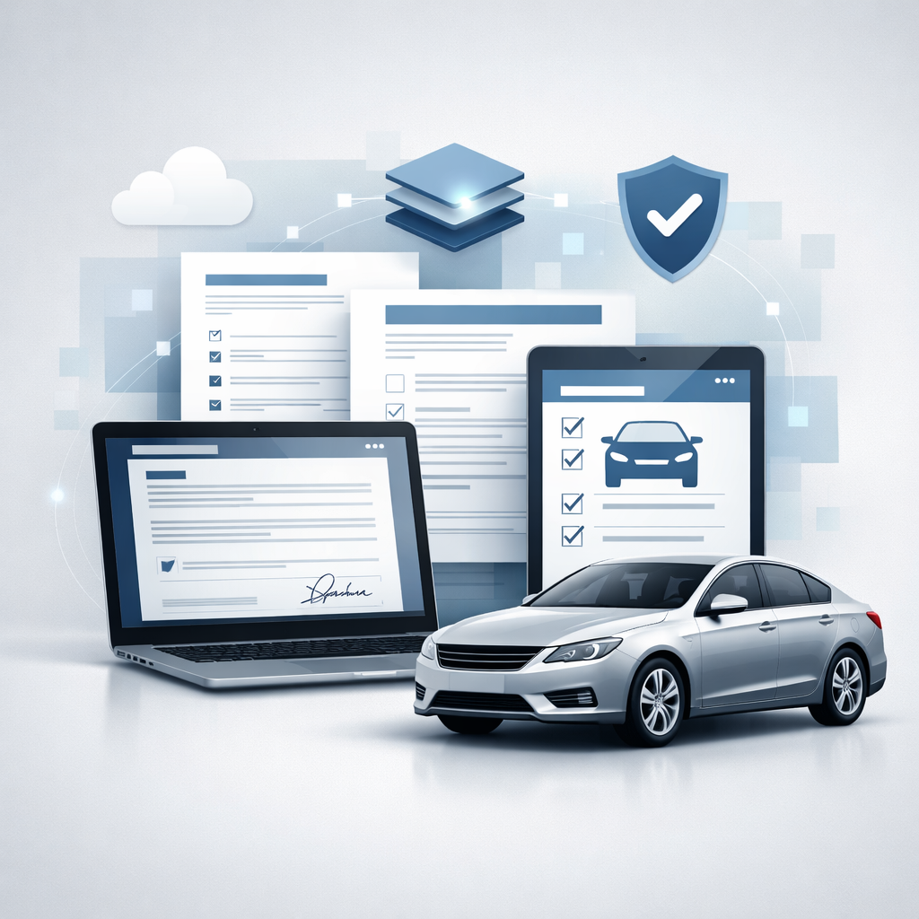 Kit Documentazione Digitale per Noleggio Veicoli