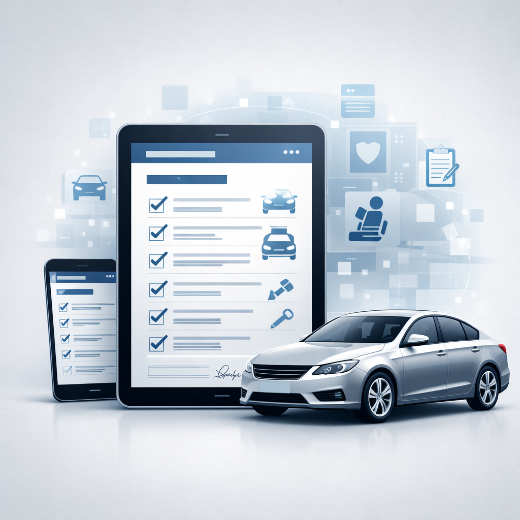 Checklist Digitale per Verifica Stato Veicolo